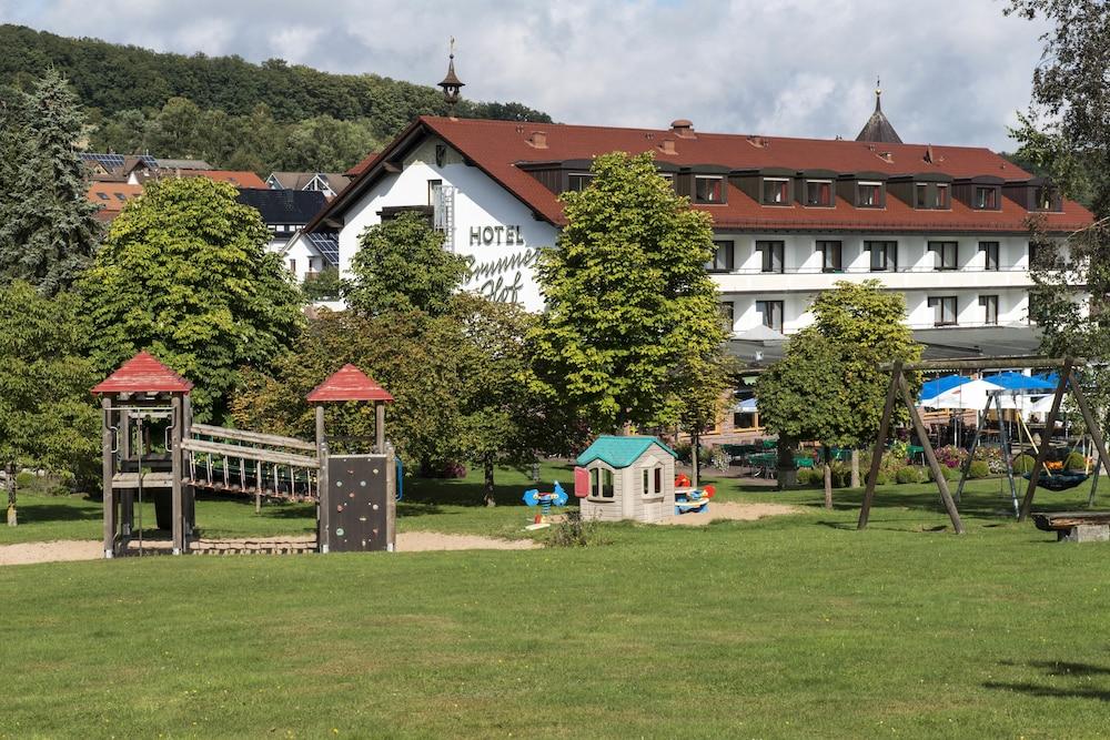 Best Western Hotel Brunnenhof Weibersbrunn Bagian luar foto